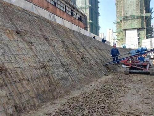 东营建筑边坡支护